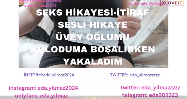 Eda Yılmaz — Seks Hikayesi itiraf Eda Yılmaz Üvey oğlunu yakaladı · sahne 1