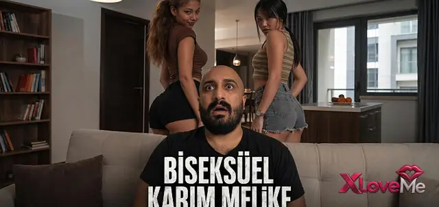 Konulu Sex — Lanet Kel Porno Film HD Biseksüel Karım Melike — Lanet Kel