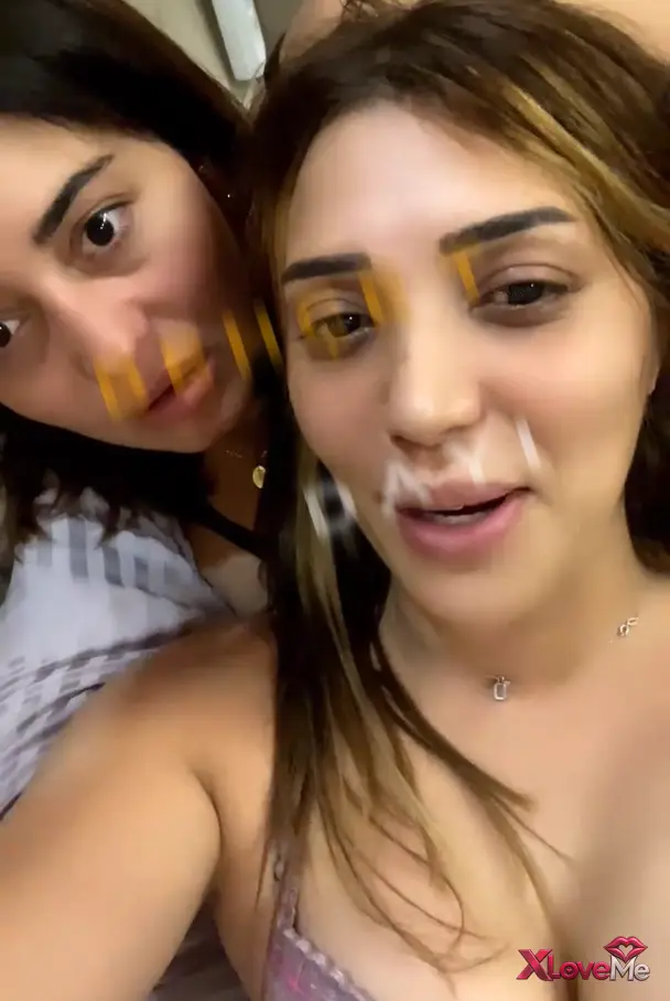 Reklamsız Porno — Lezbiyen ifşa Meley manitasıyla canlı yayında