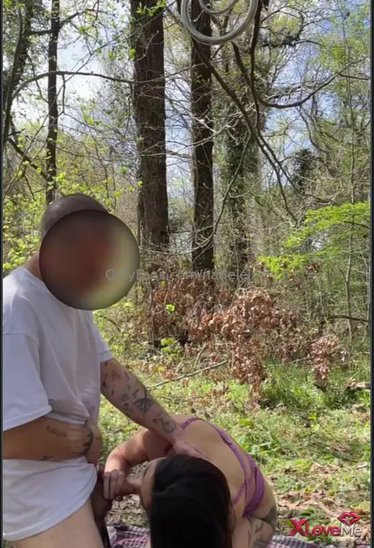 Ormanda Porno Amını yaladıktan sonra domaltıp sikti — Nadeleine