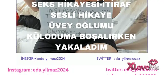 Seks Hikayesi itiraf Eda Yılmaz Üvey oğlunu yakaladı — Eda Yılmaz