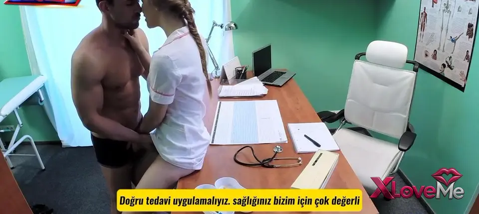 Ateşli Hemşire Alexis doktora verdi – Altyazılı Porno — Vip Pornolar